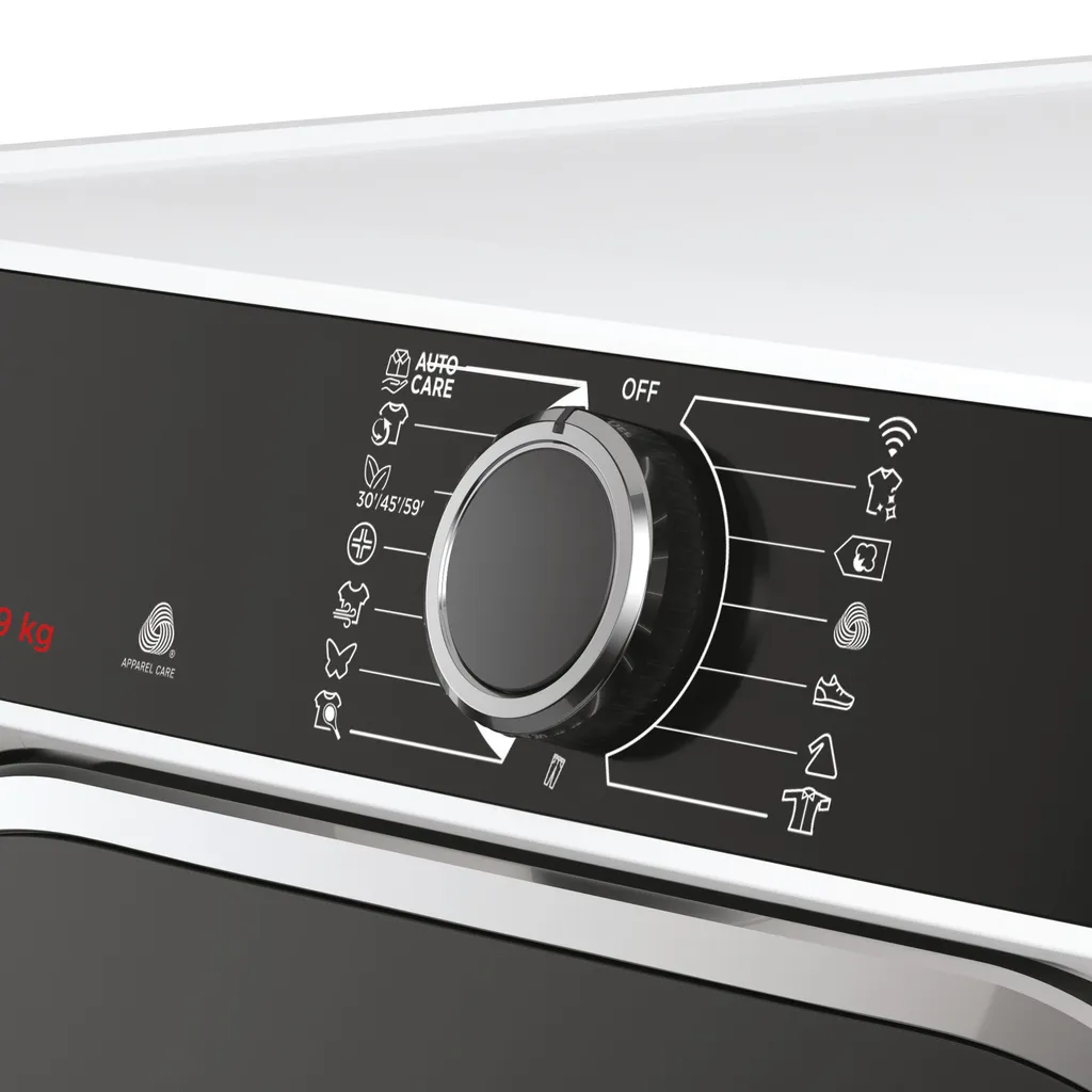 Trockner Wärmepumpentrockner 9kg AquaVision Hoover NDPEH9A2TCBEXS-S Freistehend 11 Trockner Wärmepumpentrockner 9kg AquaVision Hoover NDPEH9A2TCBEXS-S Freistehend – Bild 9