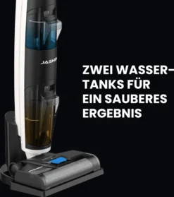 JASHEN F12 Nass Trockensauger Für Hartböden, Bis 35 Min Akku-Laufzeit, Selbstreinigungsfunktion, 800ml Frischwassertank, Kabelloser Bodenwischer, Standfunktion, LED-Display, Akku Saugwischer, Wischer -Rowesc Verkaufe 0103be57a35bdab6a895f7b088b5fc50