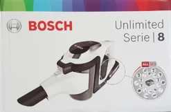 Bosch BBS812AM Unlimited Serie 8 Kabelloser Akku-Handstaubsauger, 18V, Weiß -Rowesc Verkaufe 0121f8e3de08a4f348e6d7f164075c3e