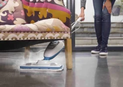 Black & Decker Black+Decker FSM13E1 Dampfbesen Steam Mop, Basic (Dampfreiniger Für Hygienische, Gründliche Sauberkeit, Abnehmbarer Stiel, Einfache Bedienbarkeit, Inkl. 1 Mikrofaser-Pad), 1300 W -Rowesc Verkaufe 055bb162833f59f53b95fac4ba941a08