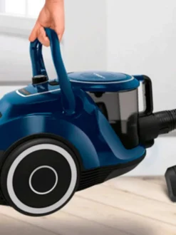 Bosch Staubsauger Beutellos Serie 6 BGC41X36, Bodenstaubsauger, Ideal Für Allergiker, Hygiene-Filter, Bodendüse Für Parkett, Teppich, Fliesen, Starke Saugleistung, Leise, 700 W, Blau -Rowesc Verkaufe 05bc2f64d962b55fd330b06e7caf0843