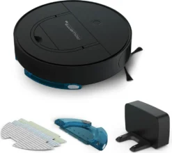 Rowenta X-Plorer RR9075WH, Beutellos, Schwarz, Rund, 3 Rad/Räder, 0,5 L, 60 DB -Rowesc Verkaufe 05f8e54593a5a2754aa91beb7b77d572