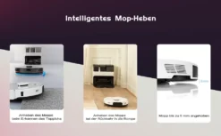 Roborock S7 Pro Ultra Sonic Staubsauger Roboter Mit Empty Wash Fill Dock Absaugstation 5100Pa Selbstwaschend Selbstauffüllend Selbstentleerend LiDAR APP Weiß (Upgrade Von Roborock S7,VS S7 MaxV Ultra/S8 Pro Ultra) -Rowesc Verkaufe 0ad4a24aeaace6900de3c1c1ee06e7cf 1