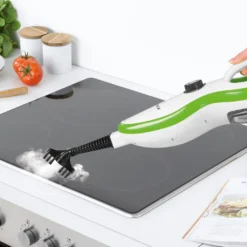 CLEANmaxx Dampfbesen 5in1 1500 W Dampfreiniger Hygiene Fliesen Küche Bad Möbel 100° - Bekämpft 99,99% Aller Bakterien Und Viren -Rowesc Verkaufe 0e4538b6d60852ea004a0557a7c21aef