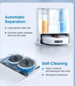 Roidmi Eva Mop Station Staubsauger 3200pa 2-in-1 Saug Und Wischroboter Mit Absaugstation, Mopp- Und Saugroboter, Automatisch Waschen Von Mopps -Rowesc Verkaufe 0f4b13fc73dbab464f2e87d9641adeb7