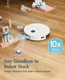 Yeedi Vac 2 Saugroboter Mit Wischfunktion, 3D-Hindernisvermeidung, 3000Pa Saugkraft, Visuelle Kartierung, Benutzerdefinierte Reinigung, Kompatibel Mit Absaugstation (exkl.) -Rowesc Verkaufe 11180d6b716034053db6a441a17bc05a