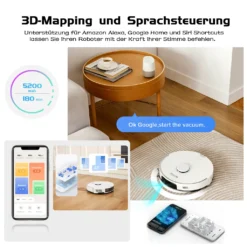 Roborock S7 Pro Ultra Staubsauger Roboter Mit Absaugstation Empty Wash Fill Dock Kindersicherung Saugroboter LiDAR APP(Upgrade Von Roborock S7,VS S7 Maxv Ultra/S8 Pro Ultra) -Rowesc Verkaufe 114b455d1c91486be4c1734a98a462d0
