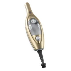 CLEANmaxx Dampfbesen - Mit Knickgelenk - Gold/weiß Dampfreiniger Steam Hygiene Fliesen Küche Bad Reinigung