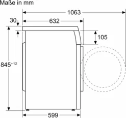 Siemens IQ500, Waschmaschine, Unterbaufähig - Frontlader, 9 Kg, 1400 U/min. WU14UT21 -Rowesc Verkaufe 15aedd8c69b2551b95e31858eea0cfb7