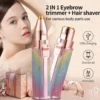 Tragbarer 2 In 1 Elektro Epilierer,Augenbrauenschneider, Weiblicher Körper,Haarentfernung, Frauen,Schmerzloser Rasierer (A) -Rowesc Verkaufe 1ca4349fd71eadbf0e85906c085211bc