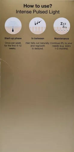 Braun Silk-Expert Pro 5 PL5140 IPL Haarentfernungsgerät, SkinPro 2.0 SensoAdapt - Weiß/Gold -Rowesc Verkaufe 2430ca5d2e28a4a91f14d07beb1349ed