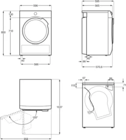 AEG - T6DB60378 - Kondenstrockner - 7 Kg -Rowesc Verkaufe 2e8b73b940b8d96e1884aa50f50b02ca