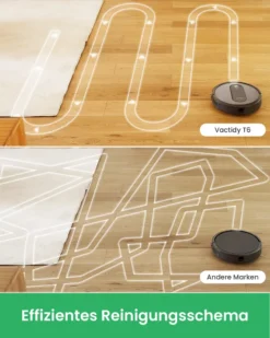 Vactidy Nimbel T6 Saugroboter,Staubsauger Roboter Mit Alexa&Google Assistant&App Steuerung,Roboterstaubsauger Für Teppichen Und Hartböden -Rowesc Verkaufe 2f7bb9c79a638cd5d1d0b7b8ac4a8644