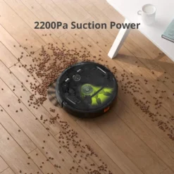 Kyvol Staubsauger Roboter 2200Pa Saugleistung, Saugroboter Mit Raumkarte, 150Min. Laufzeit,Sprachsteuerung,inkls. Magnetstreifen, Reinigt Hartböden, Teppiche, Tierhaare -Rowesc Verkaufe 33e61fc159a181b3c6fb22e01732703f