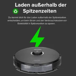 Roborock S8 Staubsauger Roboter Saugroboter 6000 Pa DuoRoller-Bürste VibraRise Wischen 3D-Mapping Reactive 3D-Hindernisumgehung (Schwarz) Mit 2pcs Mopp -Rowesc Verkaufe 36f54feff673507071a49a11ae271e7d