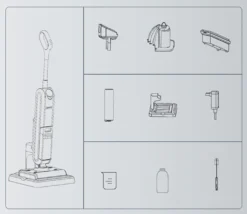 Uwant X100 Tragbarer Kabelloser All-in-One-Nass-Trocken-Staubsauger Für Mehrere Oberflächen Patentierte Doppelwalzenbürste Und Haarschneidegerät Selbstreinigende Intelligente Schmutzerkennung 600-ml-Wassertank 4000-mAh-Akku - Schwarz -Rowesc Verkaufe 3c9860d84e24f1b4e4b402232381aa40