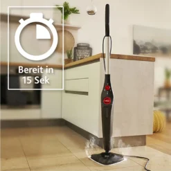 Vileda 168933 Steam PLUS Dampfreiniger Mit Mikrofaserbezug Plus PowerPad, Entfernt Bis Zu 99,9% Bakterien, Ohne Chemie, 3 Dampfeinstellungen, ECO-Verpackung -Rowesc Verkaufe 3fab464360ed796caf2edc97a51ba27b