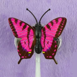 LED Blinklicht Schmetterling Haarspange Geflecht Glasfaser Haarnadel Party Nachbildung -Rowesc Verkaufe 42342cf8fb1fd5d6b2480453726a9ec6