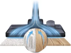 Rowenta RO6859 Silence Force Allergy+ Parkett Bodenstaubsauger Mit Beutel (Staubbeutelkapazität: 4,5 Liter, Allergy+ Filter Hält 99,98% Des Staubs Und Der Allergene Zurück) Schwarz/rot -Rowesc Verkaufe 47c12c578375c774016a8cbe00a04cc3