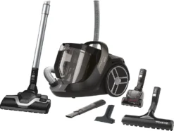 Rowenta RO7260 Bodenstaubsauger Silence Force Cyclonic Parkett | Beutellos | Große Staubbehälterkapazität: 2,5 Liter | Schlankes Und Modernes Design | Langlebiger EffiTech-Motor | Schwarz -Rowesc Verkaufe 500be8f7cba4cf3a063a962a1aa98056