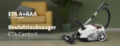 ETA Bodenstaubsauger CANTO II ANIMAL ETA349290020, Eco Motor, 700 Watt, Mit Beutel, Aktionsradius 11 M -Rowesc Verkaufe 59d8f1dac4d411e0a81b143dc7b1f1ac