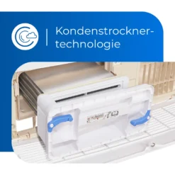 Exquisit Kondensationstrockner TK810-060 Weiss | Kondenstrockner | Startzeitvorwahl | LED-Display | Edelstahltrommel | EEK: B | Füllmenge: 8 Kg | Weiß -Rowesc Verkaufe 5a67715942f2118fbc96e0c7d26aa2c4