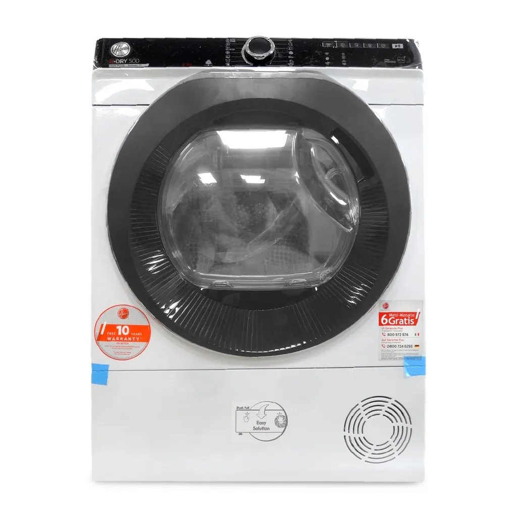 Trockner Wärmepumpentrockner 9kg AquaVision Hoover NDPEH9A2TCBEXS-S Freistehend 14 Trockner Wärmepumpentrockner 9kg AquaVision Hoover NDPEH9A2TCBEXS-S Freistehend – Bild 12