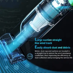 Handstaubsauger Kabellos: Mini Wiederaufladbarer Handstaubsauger Mit Starker Saugkraft, Tragbarer Nass-Trocken-Autostaubsauger Für Teppich Auto - Schwarz,White -Rowesc Verkaufe 5f89977fd551e796c593dc2e64c28193
