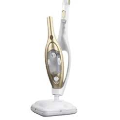 CLEANmaxx Dampfbesen - Mit Knickgelenk - Gold/weiß Dampfreiniger Steam Hygiene Fliesen Küche Bad Reinigung -Rowesc Verkaufe 5fbe58725da0236d6eecbbeaf1b24530