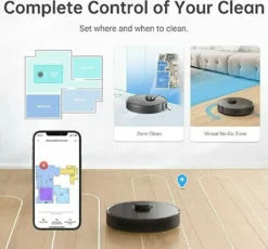 Dreame Z10 Pro Staubsauger Saugroboter Mit 4L Absaugstation Auto-Empty Dock Intelligente Staubsammlung APP Schwarz -Rowesc Verkaufe 60a2e66150ea760f93a3ba4bd89e604e