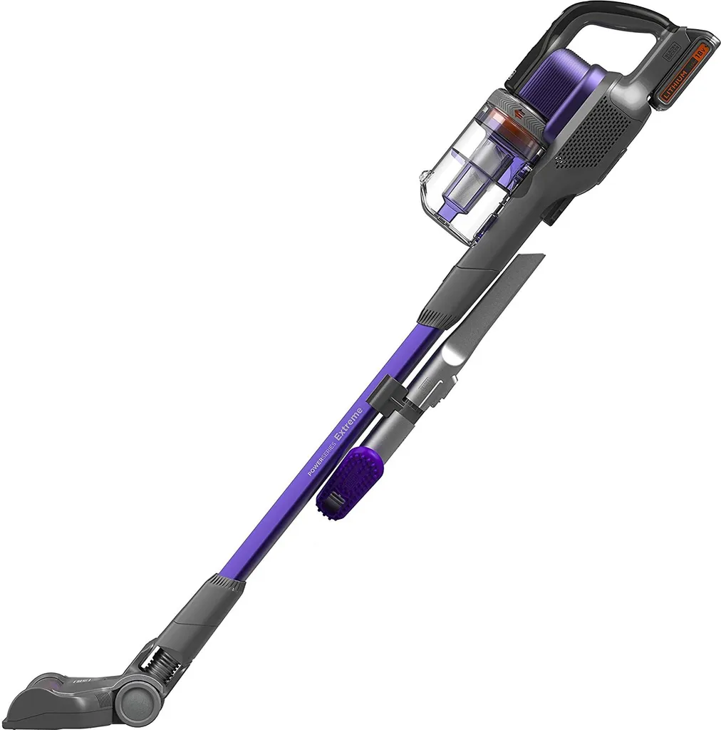 Black & Decker BHFEV182CP 4in1 Pet Akku-Handstaubsauger Mit Stiel Violett 4 Black & Decker BHFEV182CP 4in1 Pet Akku-Handstaubsauger Mit Stiel Violett – Bild 2