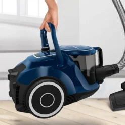 Bosch Staubsauger Beutellos Serie 6 BGC41X36, Bodenstaubsauger, Ideal Für Allergiker, Hygiene-Filter, Bodendüse Für Parkett, Teppich, Fliesen, Starke Saugleistung, Leise, 700 W, Blau -Rowesc Verkaufe 63c99cd2279502e7cd92a81e4423fe98