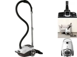 CONTINENTAL EDISON Staubsauger AAAA Silent Bag - CEVCWBA - 67 DB - 3 L - 700 W - Weiß -Rowesc Verkaufe 65e75563b299dec6fb728e1a5d732948