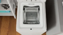 Privileg PWT L50300 DE/N Toplader Waschmaschine / 5 Kg / 1000 UpM/Turn&Go/Rapid Wash/Extra Waschen/Startzeitvorwahl/Wolle-Programm/Energy Saver/Mehrfachwasserschutz+, Weiß -Rowesc Verkaufe 6762846348700ad0072bd99cde18be70