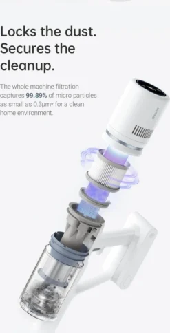 Dreame P10 Kabelloser Handstaubsauger - 22000Pa - 60min Autonomie - 120k RPM -Rowesc Verkaufe 6b1f94356e8618fb1c2dbb2cc33aeaeb