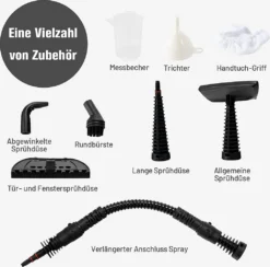 COSTWAY Handdampfreiniger Inkl. 9 Zubehörteil 3 Bar/350ml/1050W/3-5min Aufheizzeit Dampfreiniger Handgerät Gelb -Rowesc Verkaufe 6d2947f58fef9a56ca0f1c24a6c68e0d