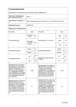 Bosch Serie 6 WNG24440 Waschtrockner - Weiß -Rowesc Verkaufe 71de1ee5f5780325a7b64c12d6fa549f