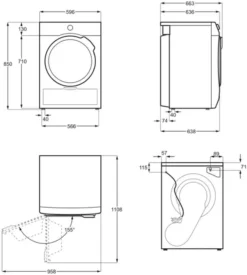 AEG - T9DS88689 - Wärmepumpen-Trockner - 3D Scan - WFi - 8 Kg - -Rowesc Verkaufe 7c3792549a6ba2e2cebad2777571e50e