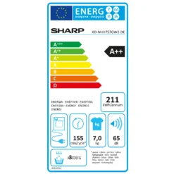 Sharp KD-NHH7S7GW2-DE Wärmepumpentrockner 7 Kg LED-Trommelbeleuchtung -Rowesc Verkaufe 7c6181724d87ff69cfd9b503bddc6094