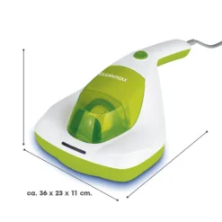 CLEANmaxx Milben-Handstaubsauger Kompakt Mit UV-C Licht - Weiß/limegreen -Rowesc Verkaufe 7d0bda25218a814b43b01c7001f02d33