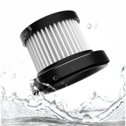 Kabelloser Mini Handstaubsauger, Auto Staubsauger, Mit 2 Ausläufen, 120W 6000PA Autostaubsauger, Nass/Trocken Funktion (Weiss) -Rowesc Verkaufe 7eccd6051d7805fe932b5868aa72d170