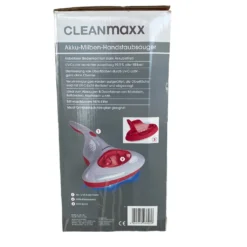 CLEANmaxx Akku-Milben-Handstaubsauger Mit UV-C-Licht - Rot/weiß UV Licht Akku Milbensauger Handstaubsauger Milben Allergiker Kabellos CLEANmaxx -Rowesc Verkaufe 7f3ce6ea71e3288a0886b98646a63afb