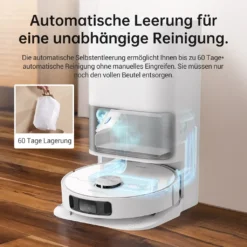 Dreame L10S Ultra Saugroboter Mit Absaugstation Selbstwaschend Selbstauffüllend Selbstentleerend 5300Pa AI+3D Navigation Spinnwischen Heißlufttrocknung Teppicherkennung APP -Rowesc Verkaufe 80f5cdc162098c16f6ab8ec83672ce9c