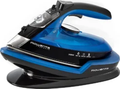 Rowenta DE5010 Dampfbügeleisen Ohne Schnur Mit Ladestation Blau Schwarz -Rowesc Verkaufe 8afab9ffb91e3b8d980f7aee08d7b7e8