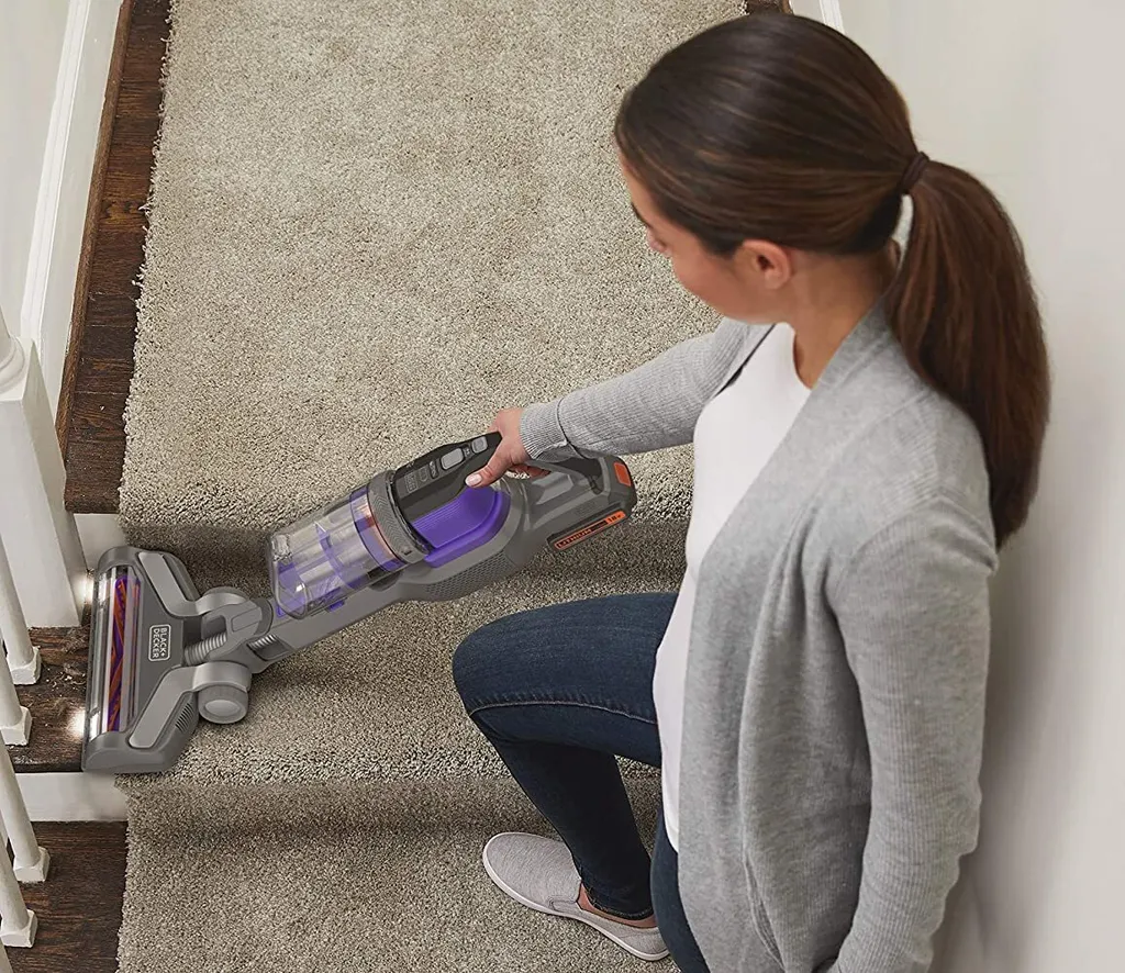 Black & Decker BHFEV182CP 4in1 Pet Akku-Handstaubsauger Mit Stiel Violett 22 Black & Decker BHFEV182CP 4in1 Pet Akku-Handstaubsauger Mit Stiel Violett – Bild 20