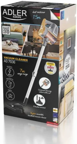 Adler Handstaubsauger AD 7036 Beutellos Autostaubsauger 1,5 L Düsenset -Rowesc Verkaufe 8bb99005aca39f3b7a0ac97cebcec92e
