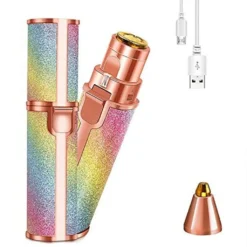 Tragbarer 2 In 1 Elektro Epilierer,Augenbrauenschneider, Weiblicher Körper,Haarentfernung, Frauen,Schmerzloser Rasierer (A) -Rowesc Verkaufe 8c708c5c6d4c0a8520ec9f706eef4145