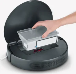 SEVERIN Saugroboter Mit Fernbedienung 7026 Für Teppich- Und Hartbödenreinigung -Rowesc Verkaufe 8ca2d5270cba6204aa23740c79a54223