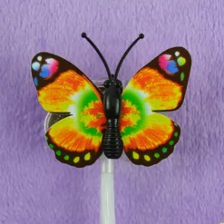 LED Blinklicht Schmetterling Haarspange Geflecht Glasfaser Haarnadel Party Nachbildung -Rowesc Verkaufe 8f77b3d5653fb4bb508f159fa511e974