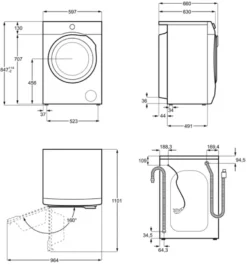 AEG - L7FL930EX - Waschmaschine - ProSteam - 9 Kg -Rowesc Verkaufe 942b778cfa2e07131340747a2a8b29f2 1